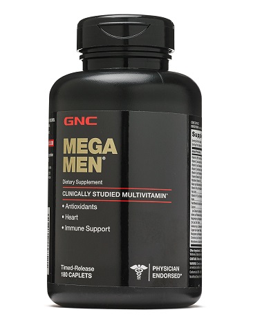 GNC Men's Mega Men, 男性專用長效型綜合維他命 180顆
